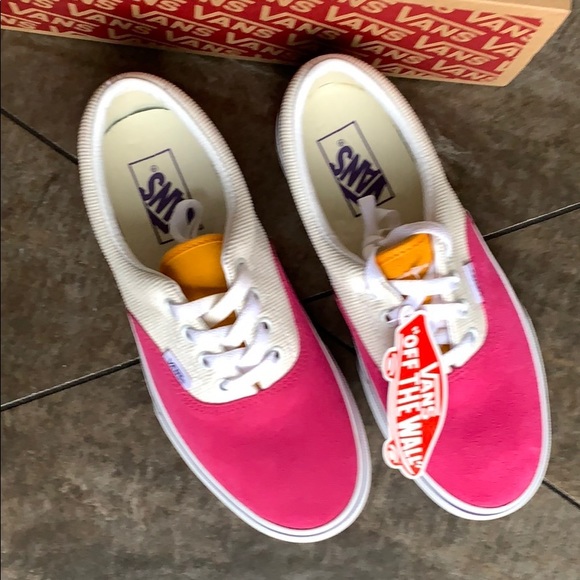 VANS ERA PLATFORM MINI CORD MULTI/TRUE WHITE men’s - Picture 6 of 16